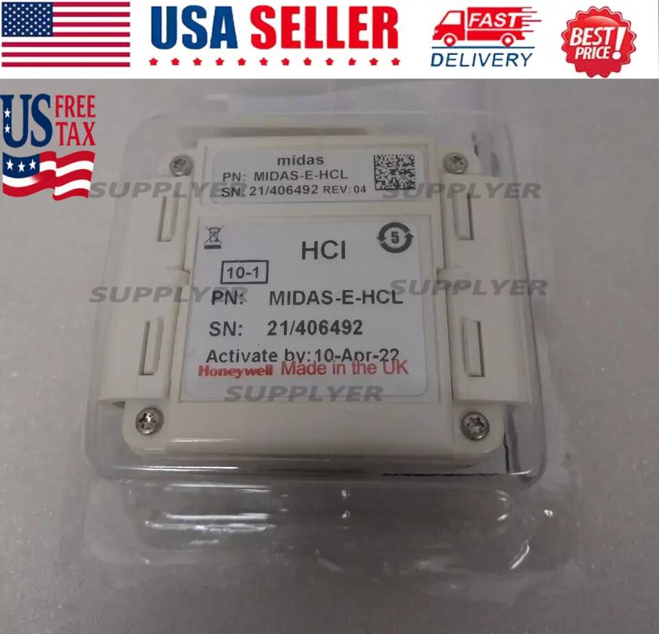 Honeywell MIDAS-E-HCL Gas Detector Probe New Fast shipping US Free TAX
