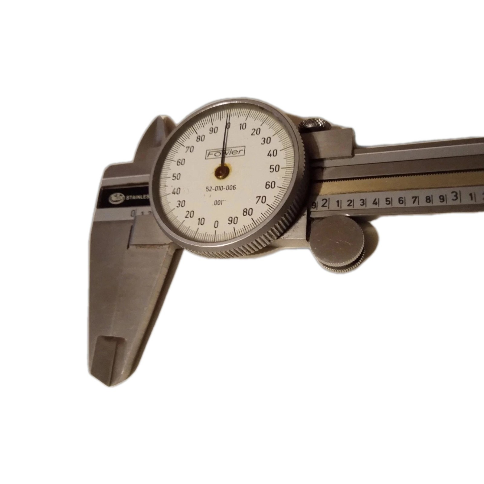 Vintage Fowler Dial, Helios Caliper,, Stainless Steel Made, Flawless Condition