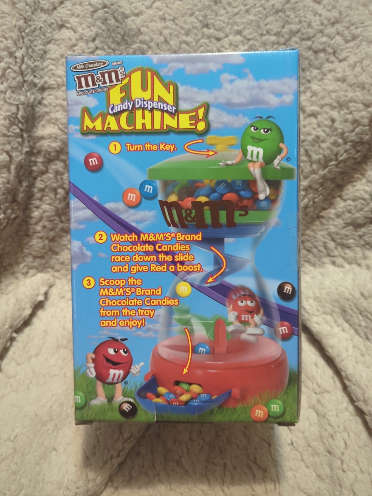 M&M's Candy Dispenser Fun Machine Official NIB - Red Character