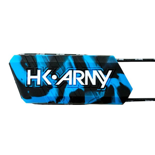 HK Army Ball Breaker Barrel Condoms - Arctic (Blue/Black Swirl)