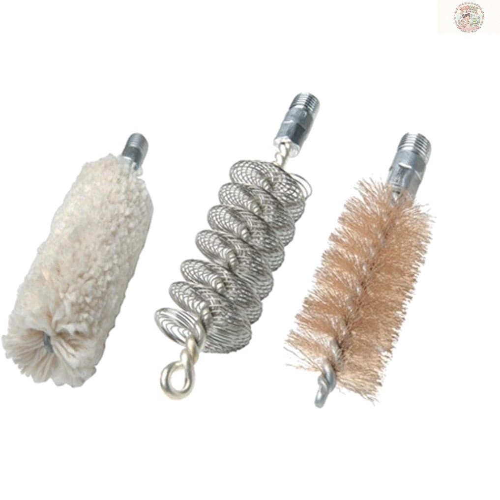 Complete Shotgun Cleaning Kit: 3-Pack Phosphor Bronze and Tornado Brushes