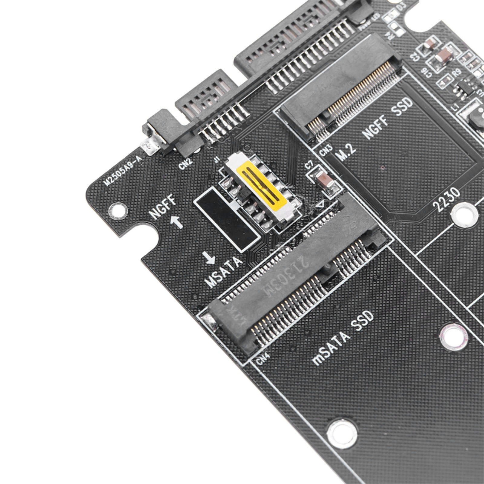 1PCS 10 * 7 * 0.7 cm Adapter Card compatible with PCI Express M.2 protocol