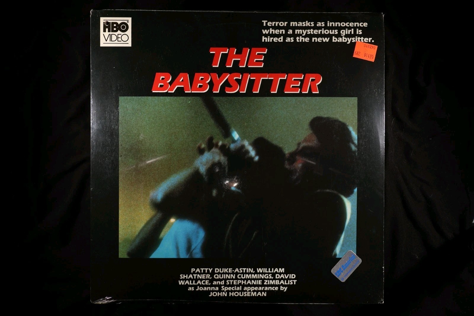 SEALED The Babysitter Laserdisc Rare - HOLE PUNCHED IN CORNER