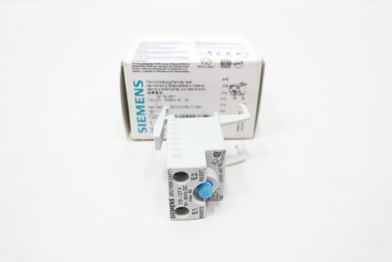 Siemens 3RU1900-2AF71 Remote Reset Module 110-127v-ac/v-dc