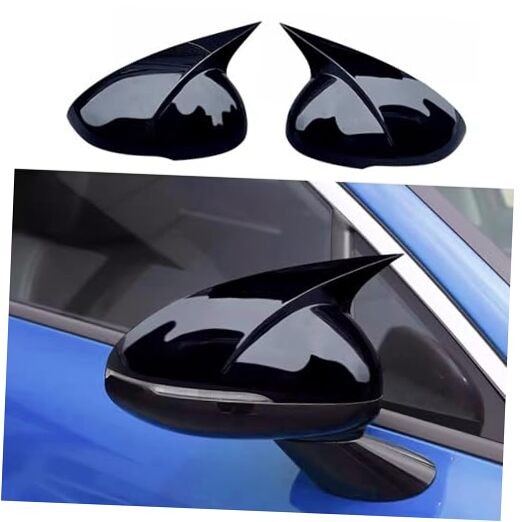 Car Styling ABS Door Ox Horn Rear For Kia Optima/K5 2021-2025 Bright Black