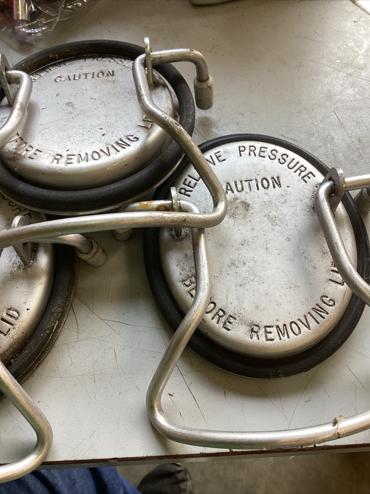 4 Slightly Used Taylor Hopper Covers For Slushy Machine.