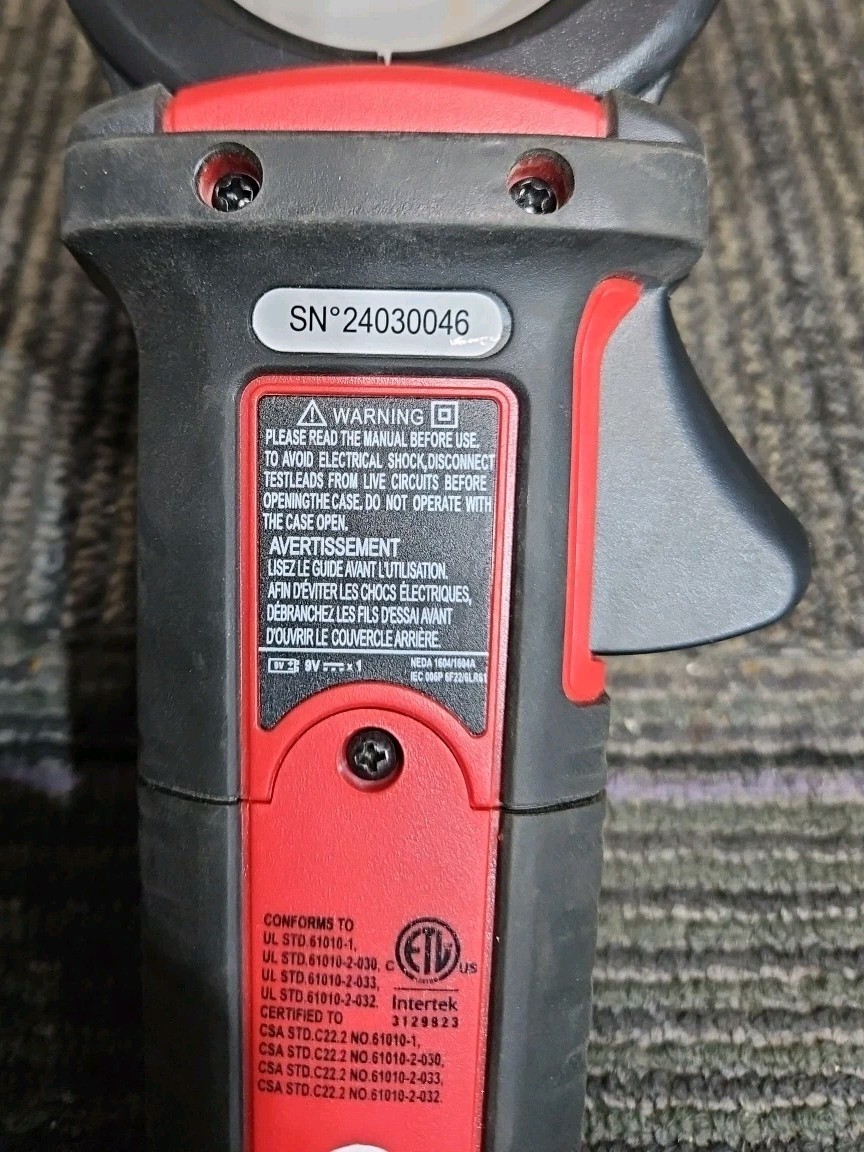 Mac Tools EM111 AC/DC Large Range Current Amp Probe