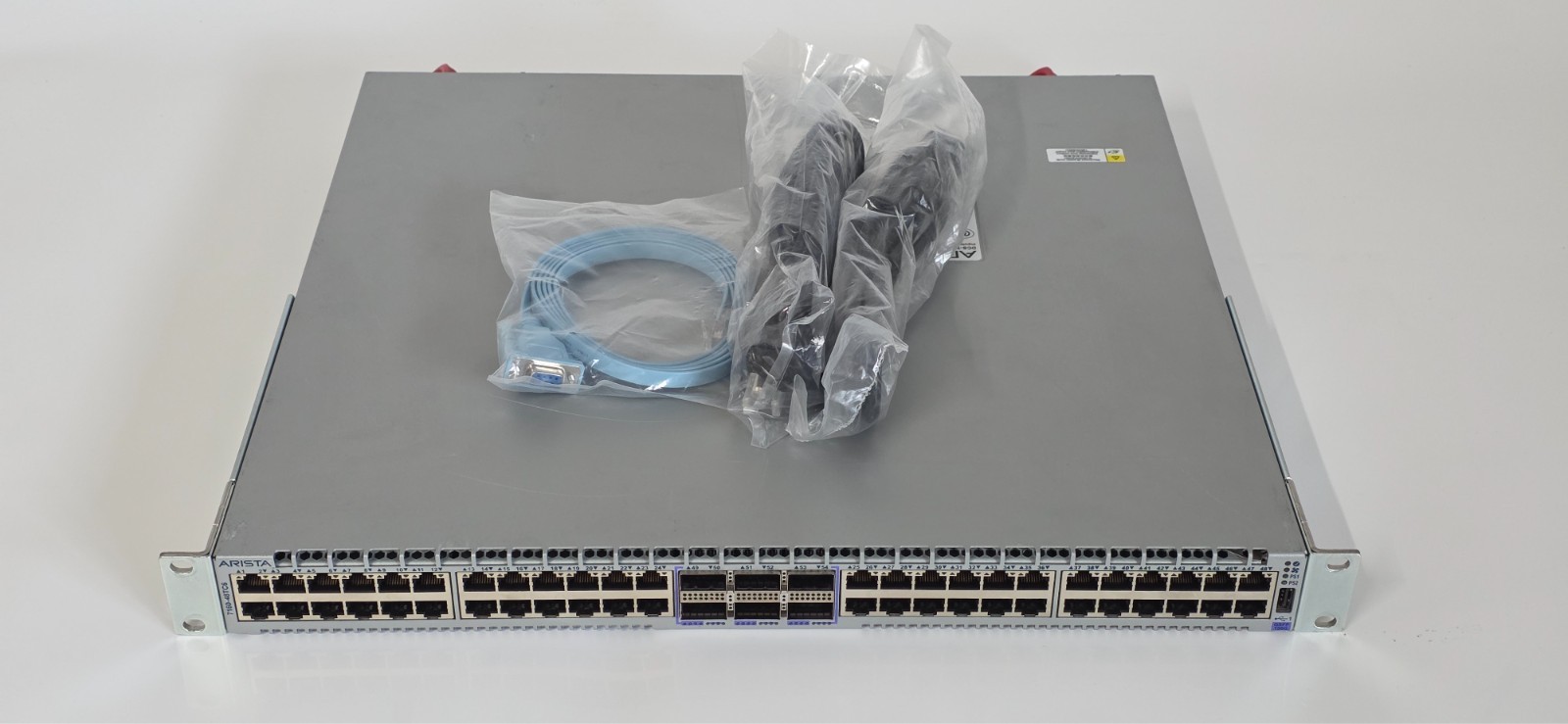 Arista DCS-7160-48TC6-F 48 Port 1/10G RJ45 6 QSFP 100G F-R Air Network Switch