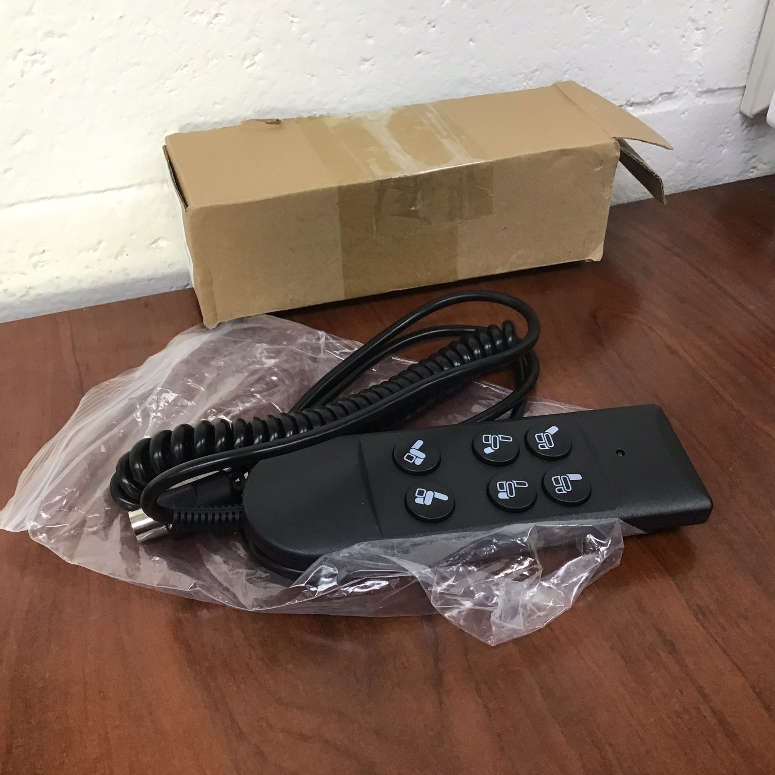 Okin Limoss 6 Button, 5 Pin Remote Hand Control For Power Recliner Or Lift Chair