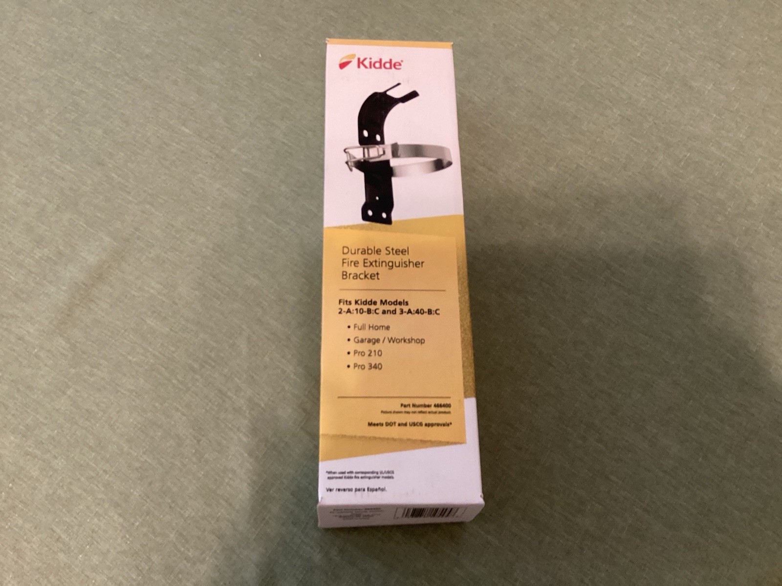 KIDDE Durable Steel Fire Extinguisher Bracket #466400 New In Box