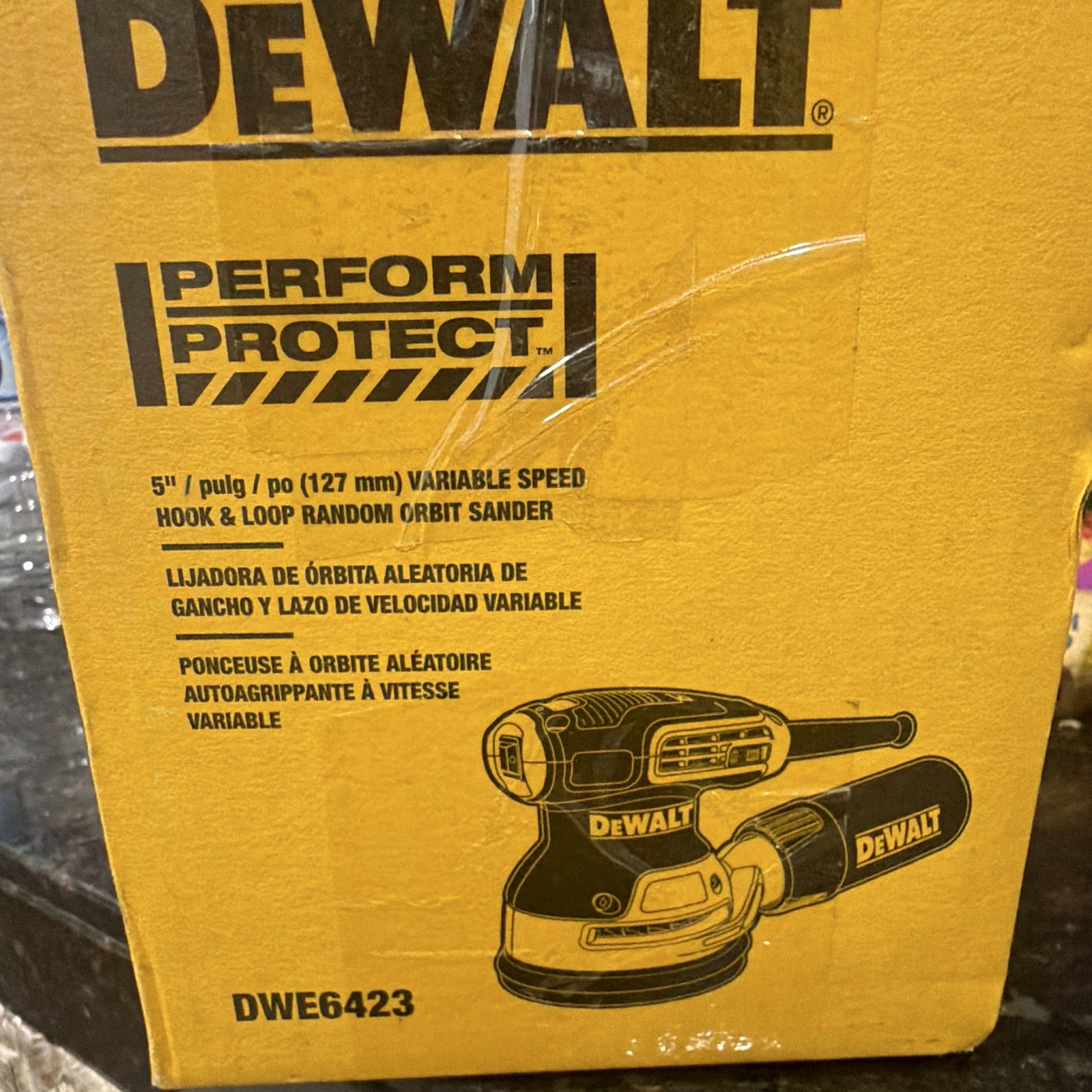 DEWALT DWE6423 5 in Variable Speed Dual Action Random Orbit Corded Sander