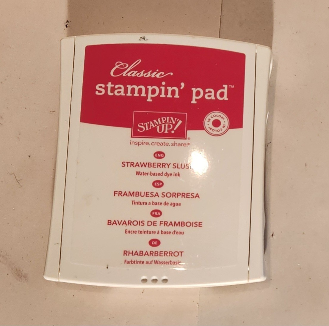 Stampin Up Classic Stampin Pad - Strawberry Slush