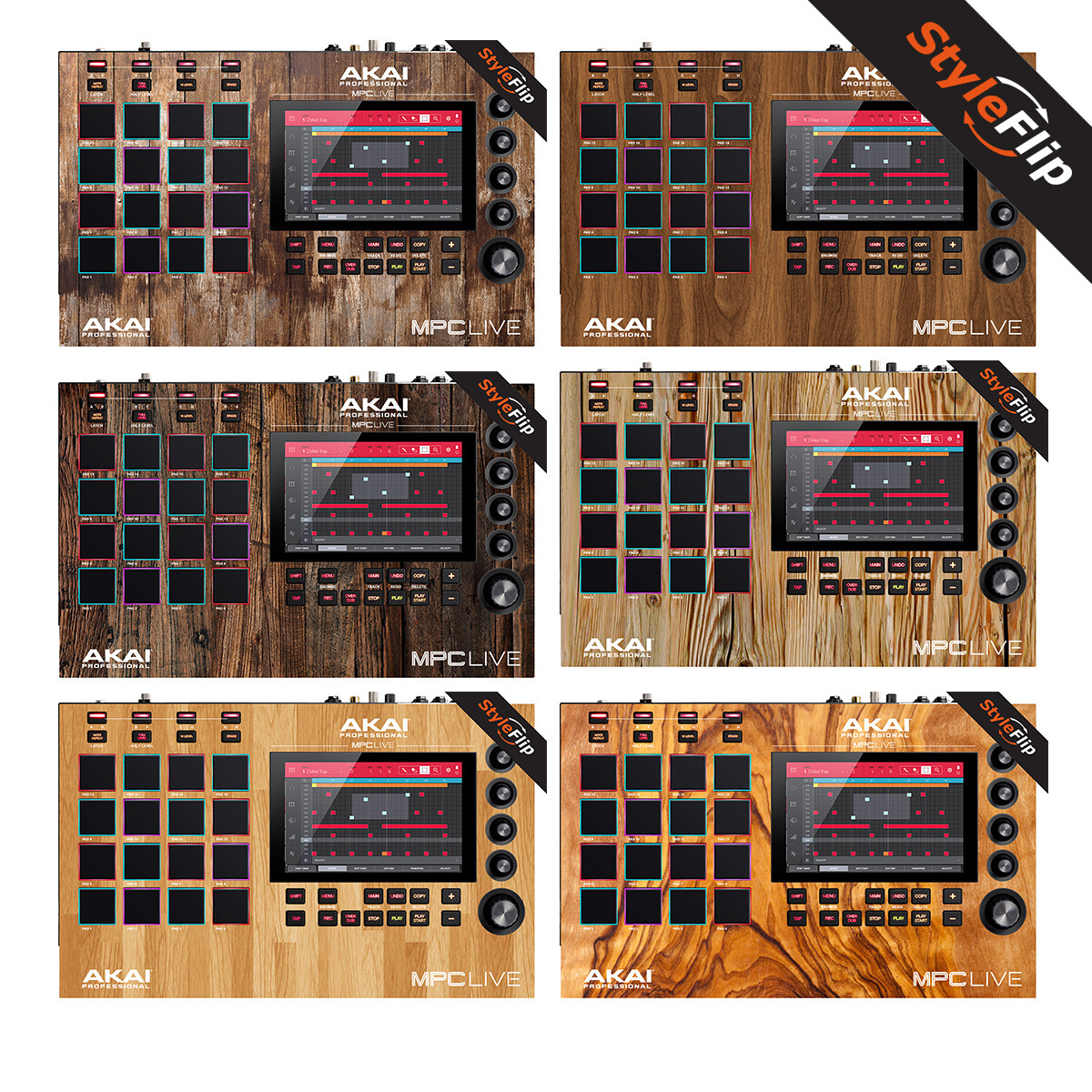 Akai MPC Live Skin | Wood Skins | Protective Decal | StyleFlip