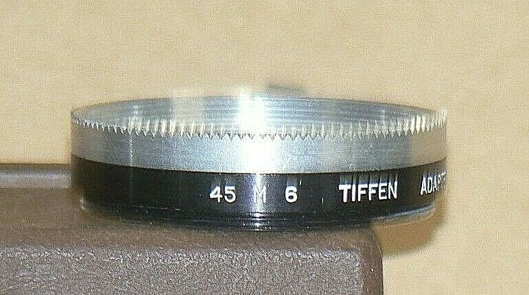Tiffen Series 6 45.5 M 6 Screw-In Adapter with Retaining Ring