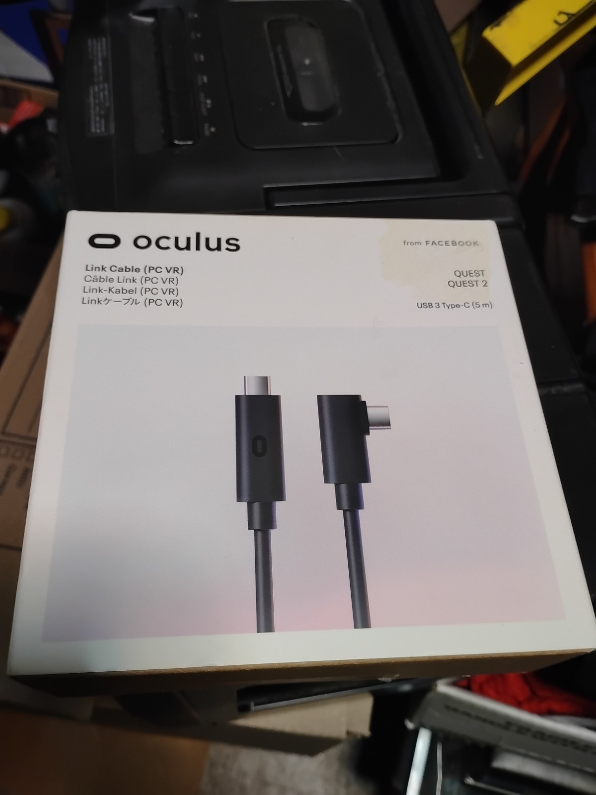 OCULUS QUEST 2 LINK CABLE  USB 3 Type-C   5 METERS  (16 FT)  Black