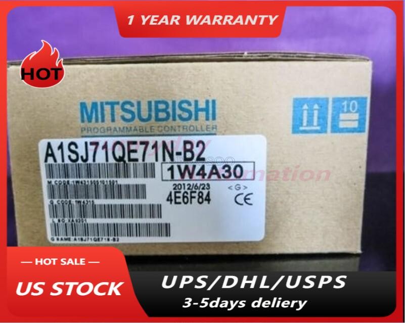 Mitsubishi A Series Plc Module A1SJ71QE71-B2 A1SJ71QE71B2 ww US Free TAX