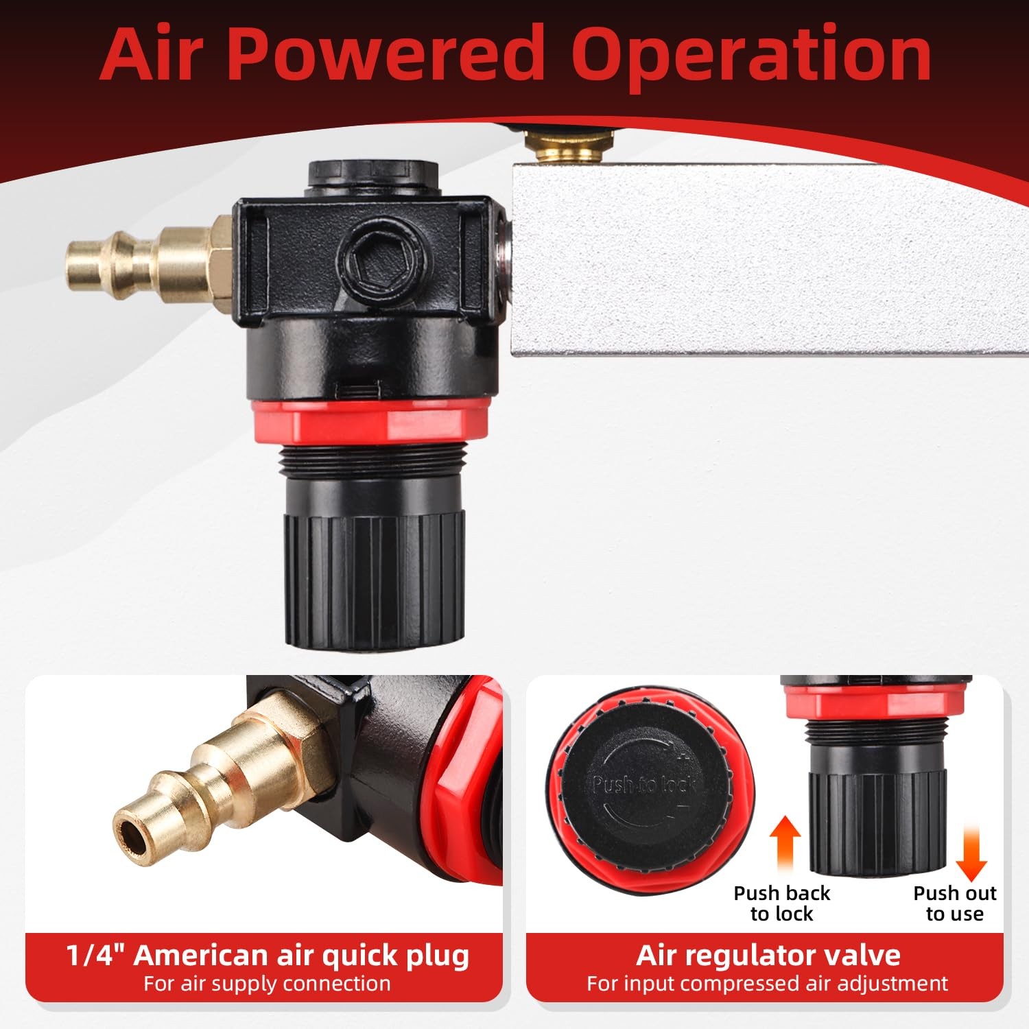 Cylinder Leak Down Tester Gasoline Engine Compression Leakage Detector Tool