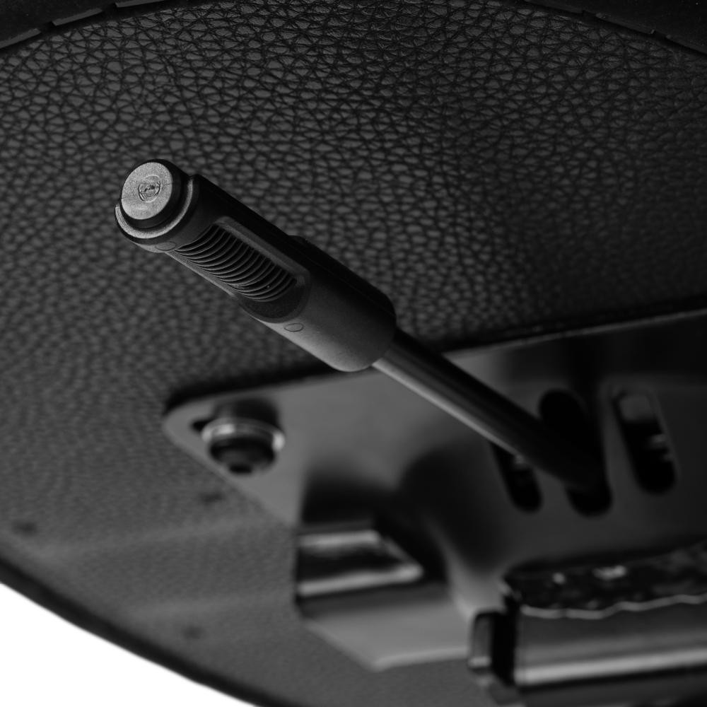 Gator Air Glide Drum Throne Saddle Seat, Black