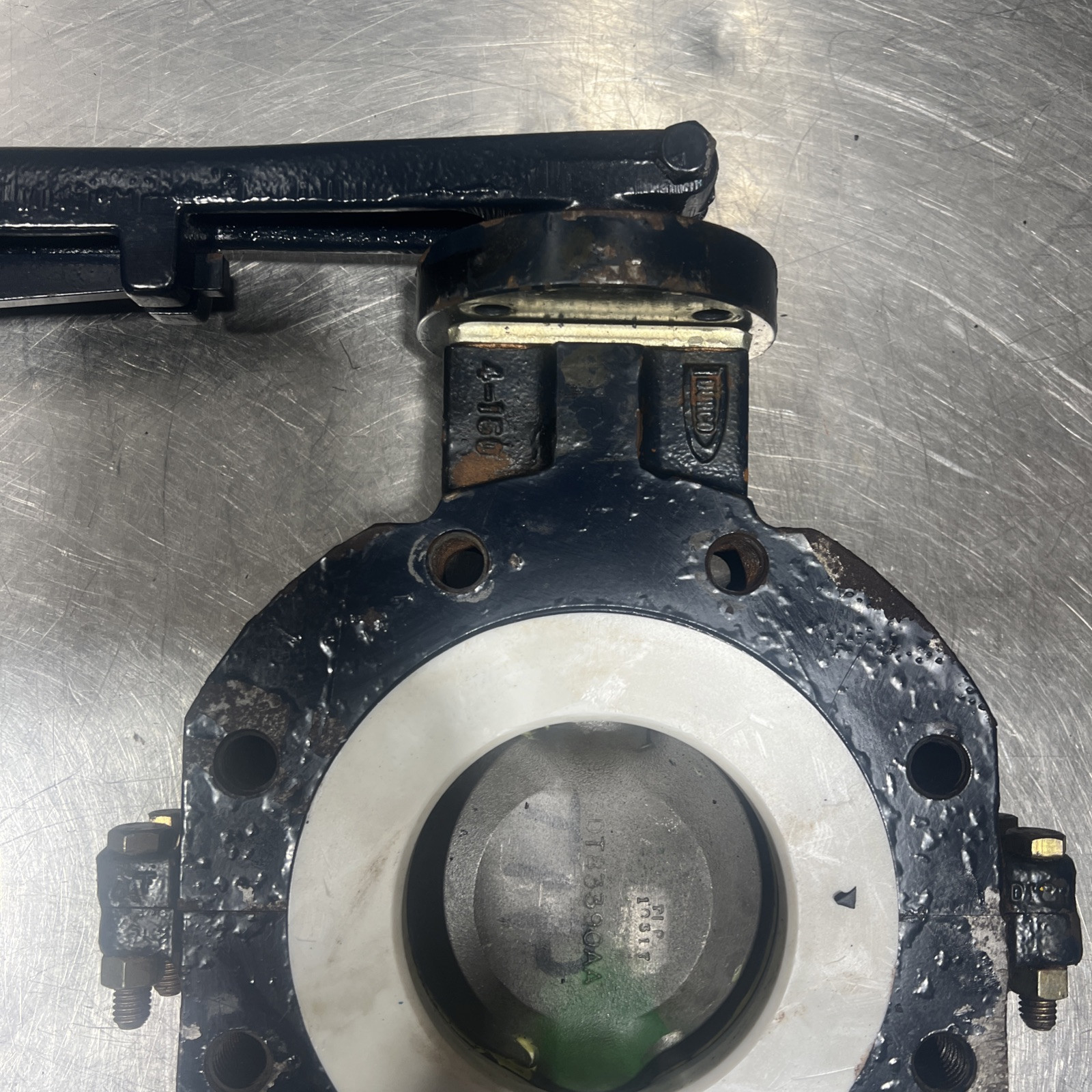 Durco / Flowserve Butterfly Valve BTL 489V Nos Surplus