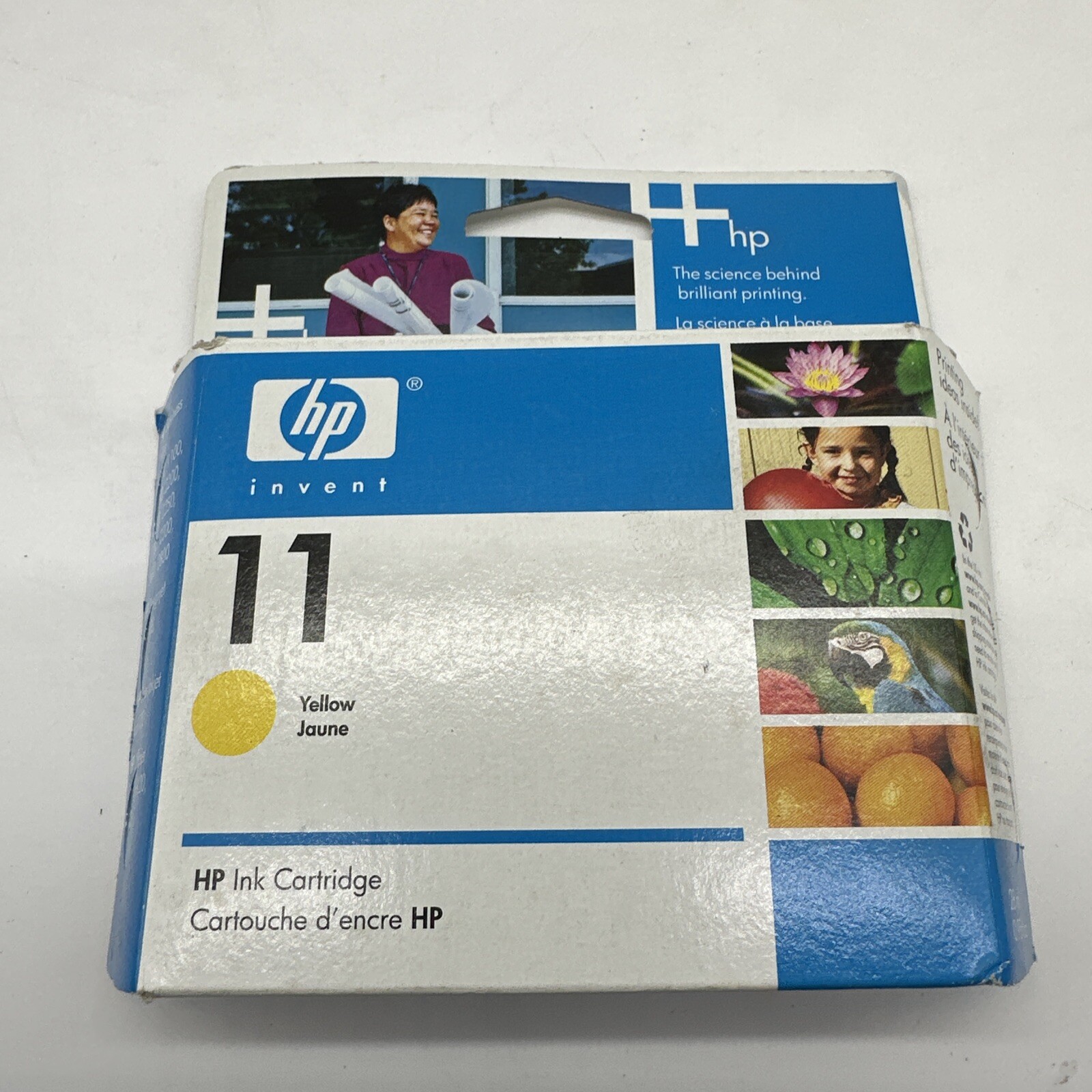 NEW SEALED! GENUINE HP 11 YELLOW CARTRIDGE C4838AN OEM *READ* EXPIRED