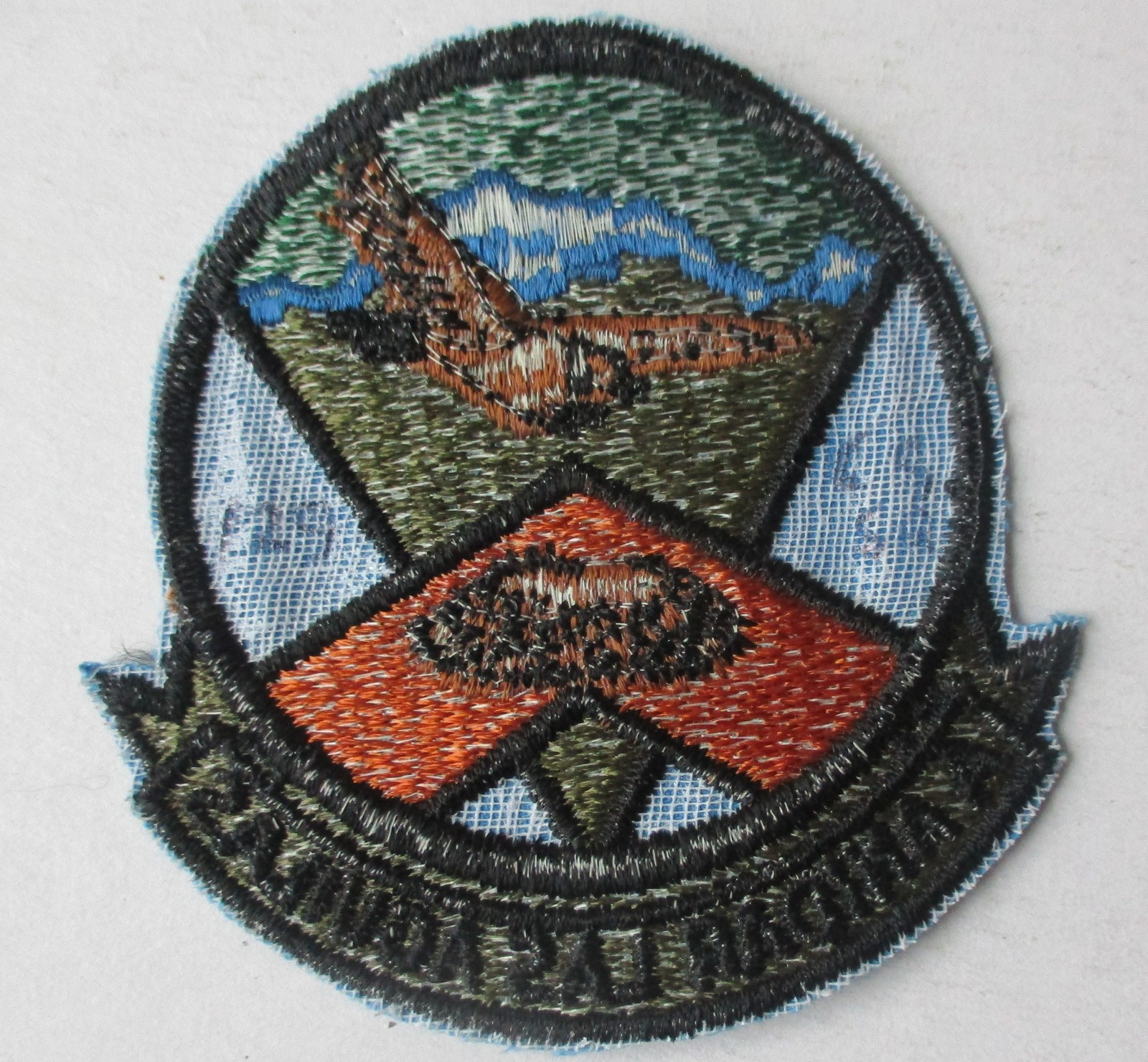 Original US AIR FORCE PATCH 129th COMBAT SUPPORT SQUADRON USAF