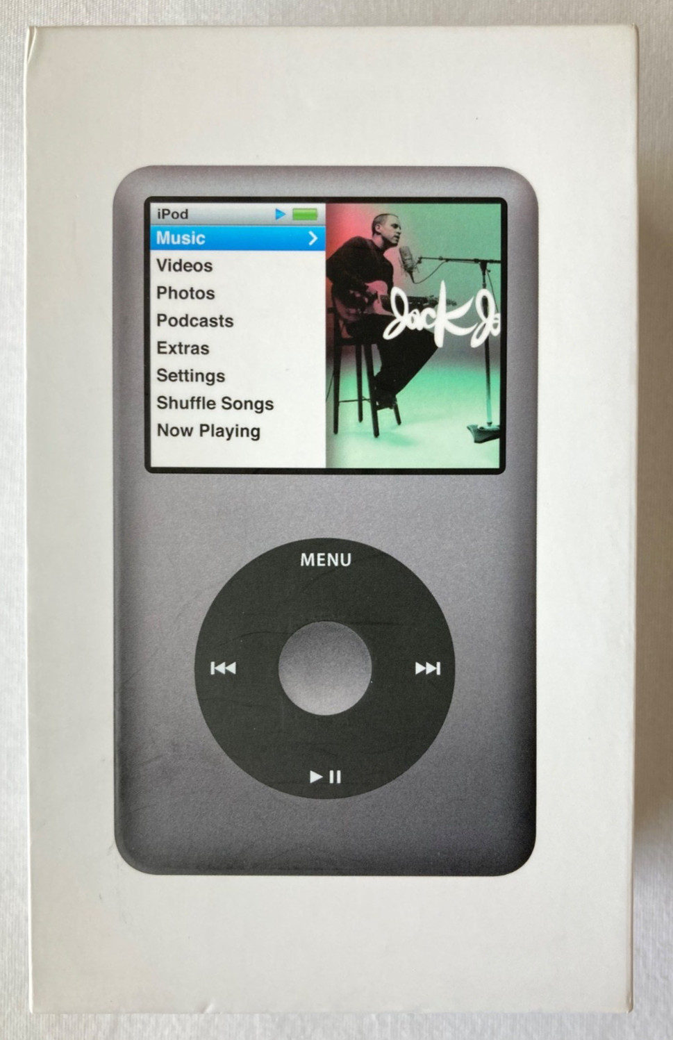 iPod Classic 120GB Black Box - BOX ONLY - NO iPod - EMPTY BOX - Original Box