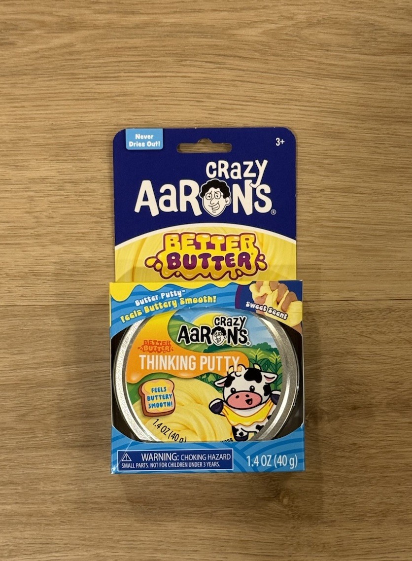 Aarons Crazy Better Butter Thinking Putty. New Sealed Fast Free Shipping!