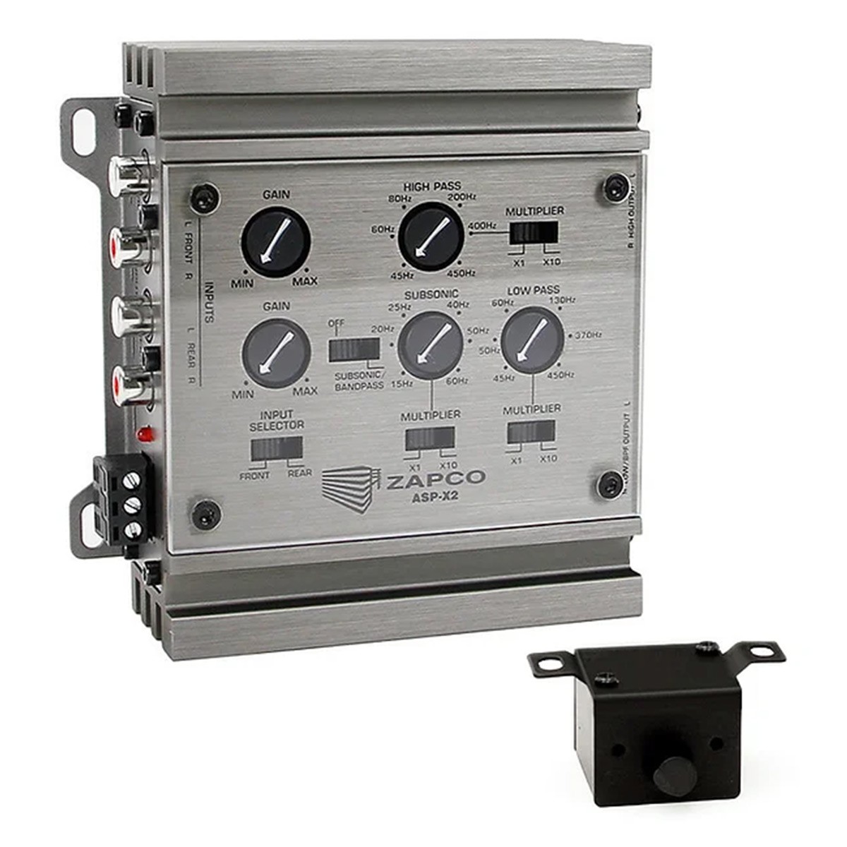 Zapco ASP-X2 2-Way Electronic Crossover