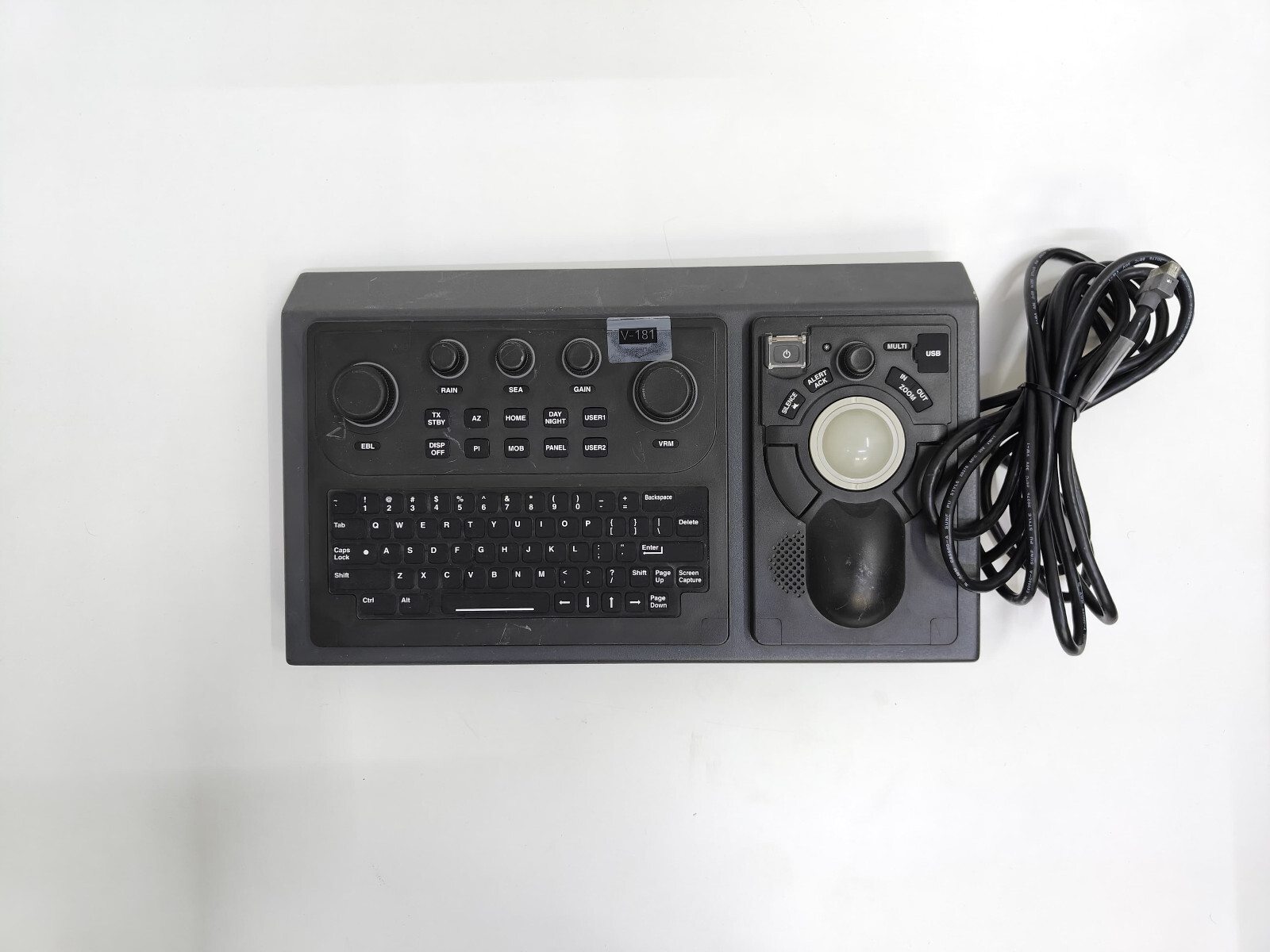 JRC Type No NCE-5625 Keyboard Operation Unit ,  HC#381 (UTC)