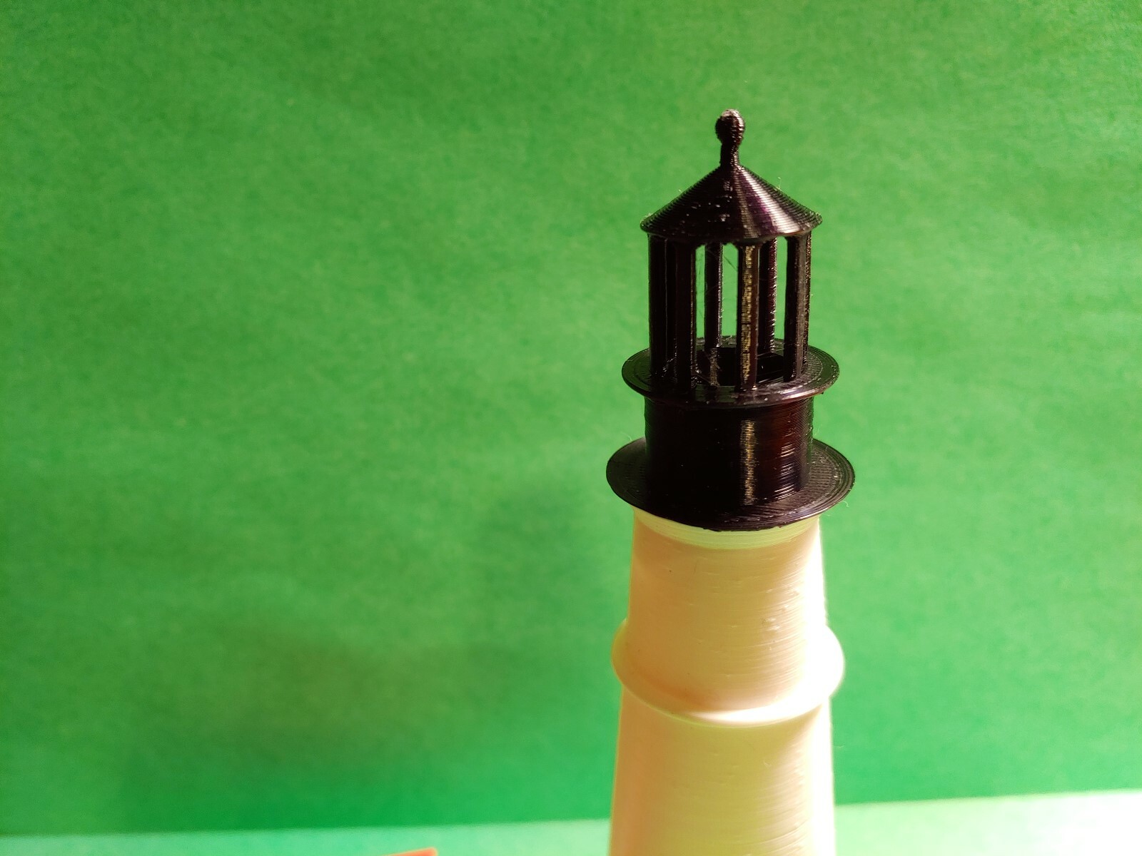 N scale Portland Head Lighthouse with blinking lighting LED