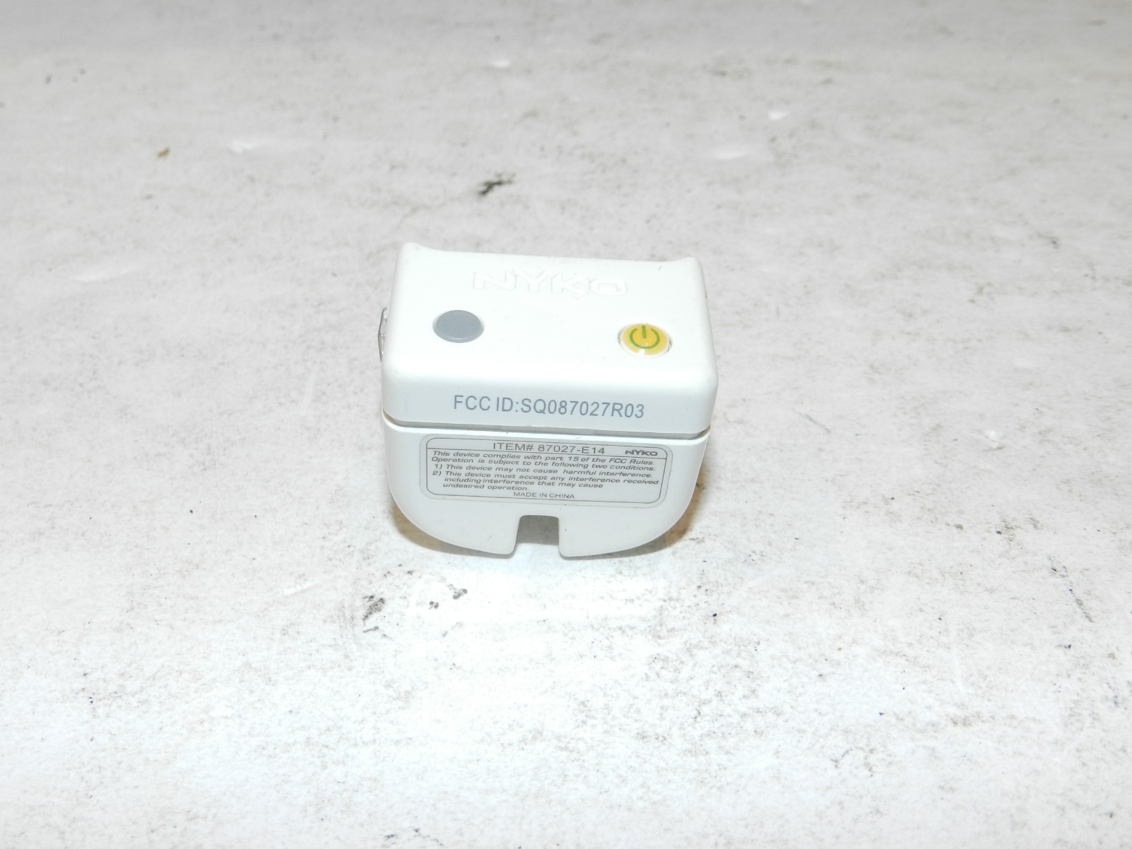 Receiver Dongle for Nyko Kama Nunchuk Wireless Controller 87027-E14 Nunchuck