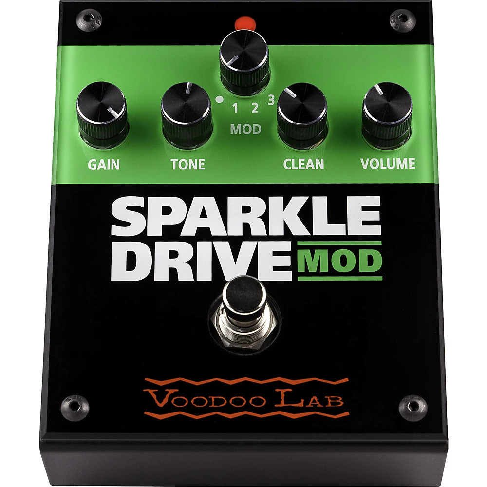 Voodoo Lab Sparkle Drive MOD Overdrive Guitar Effects Pedal