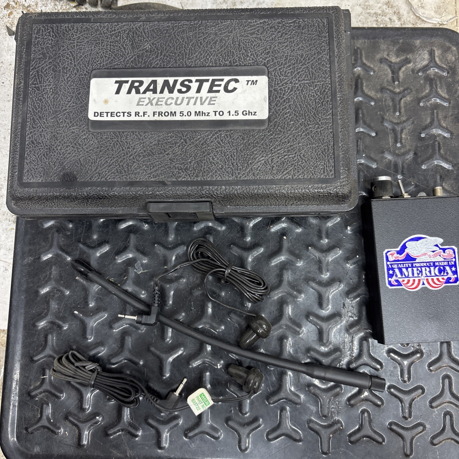 Transtec Executive RF Detector EXT Rare Vintage From 5.0 to 1.5 Ghz