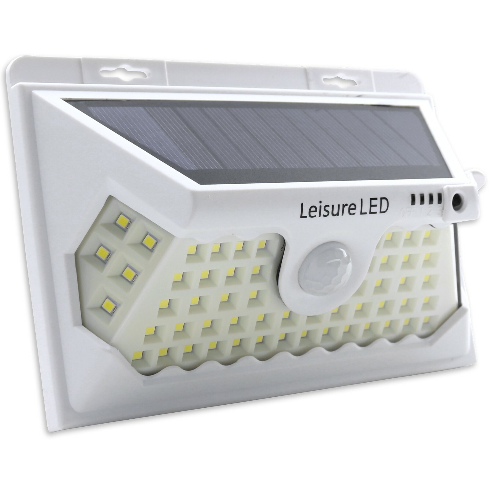 RV LED Solar Porch Light  camper RV trailer 60 LED exterior white