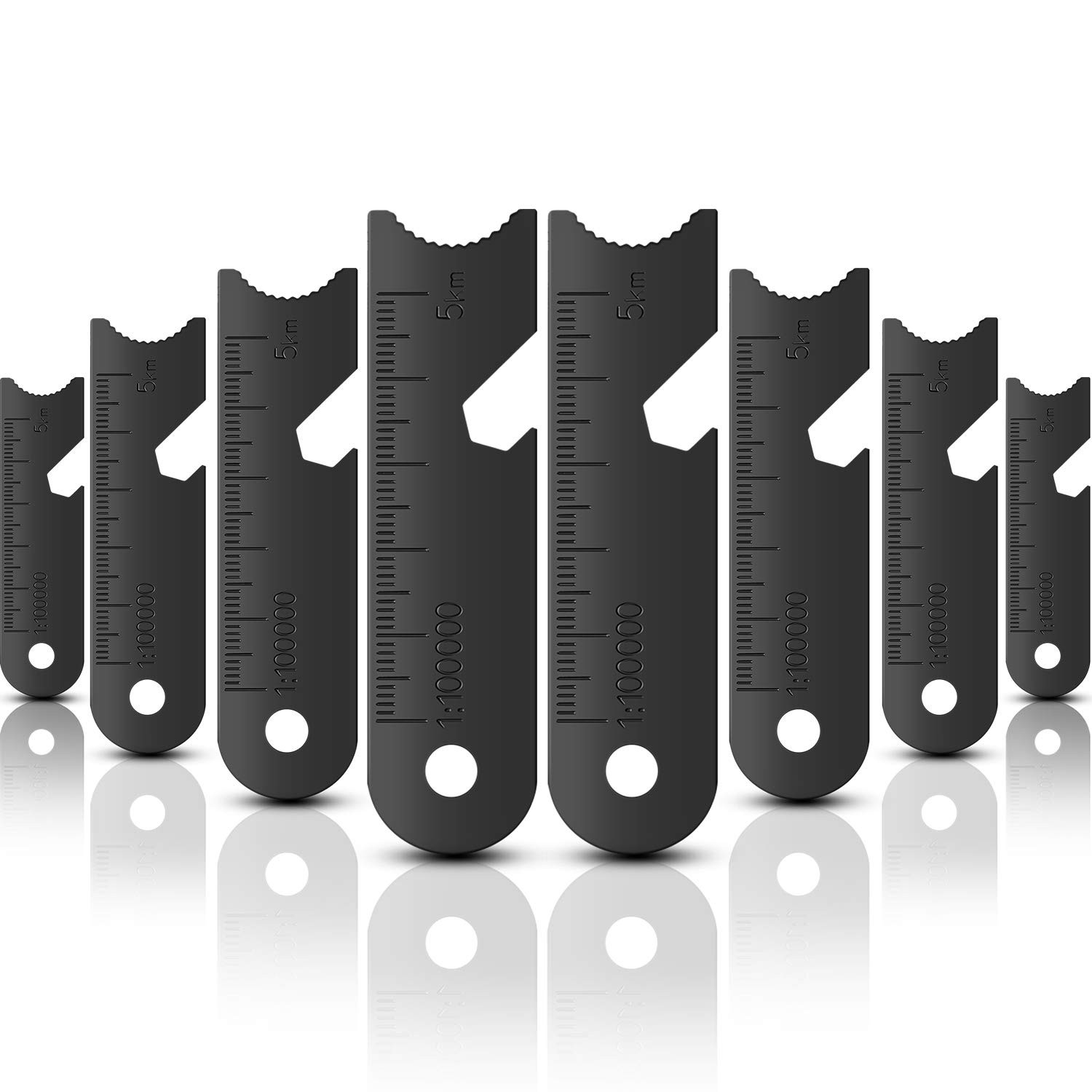 10 Pieces Fire Rod Starter Ferrocerium Rod Striker Scraper Steel Flint for Su...