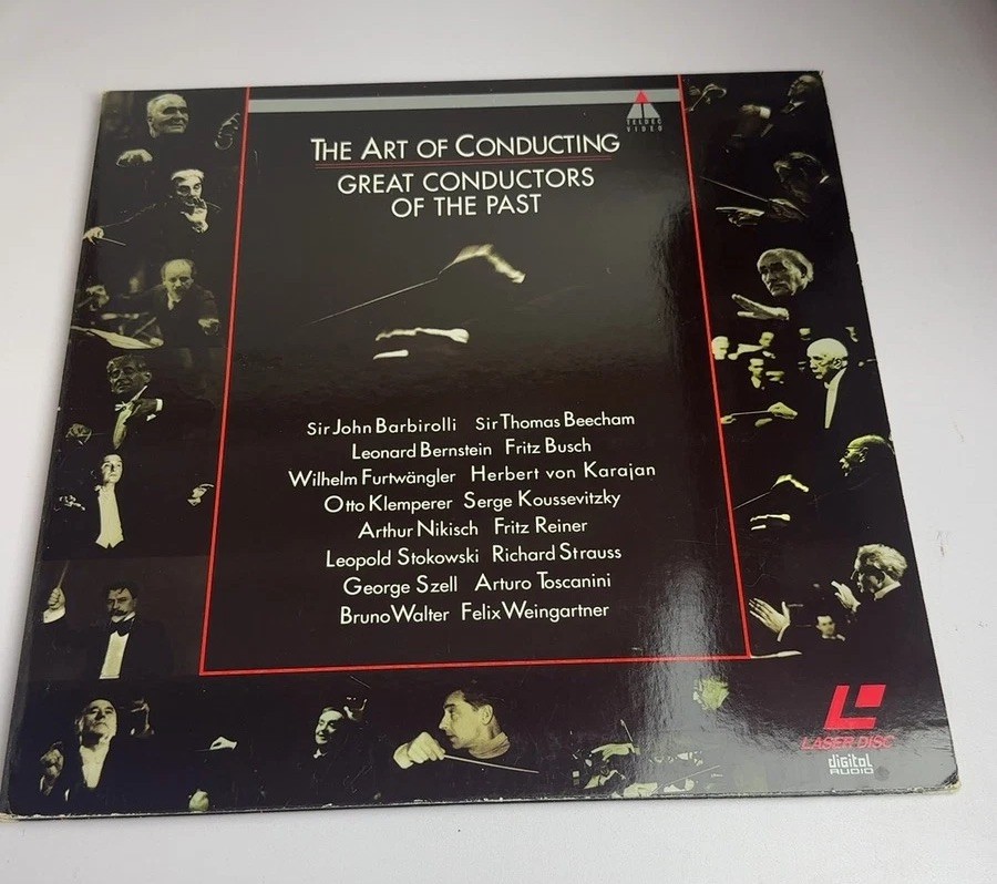 Teldec The Art of Conducting: Great Conductors of the Past LaserDisc