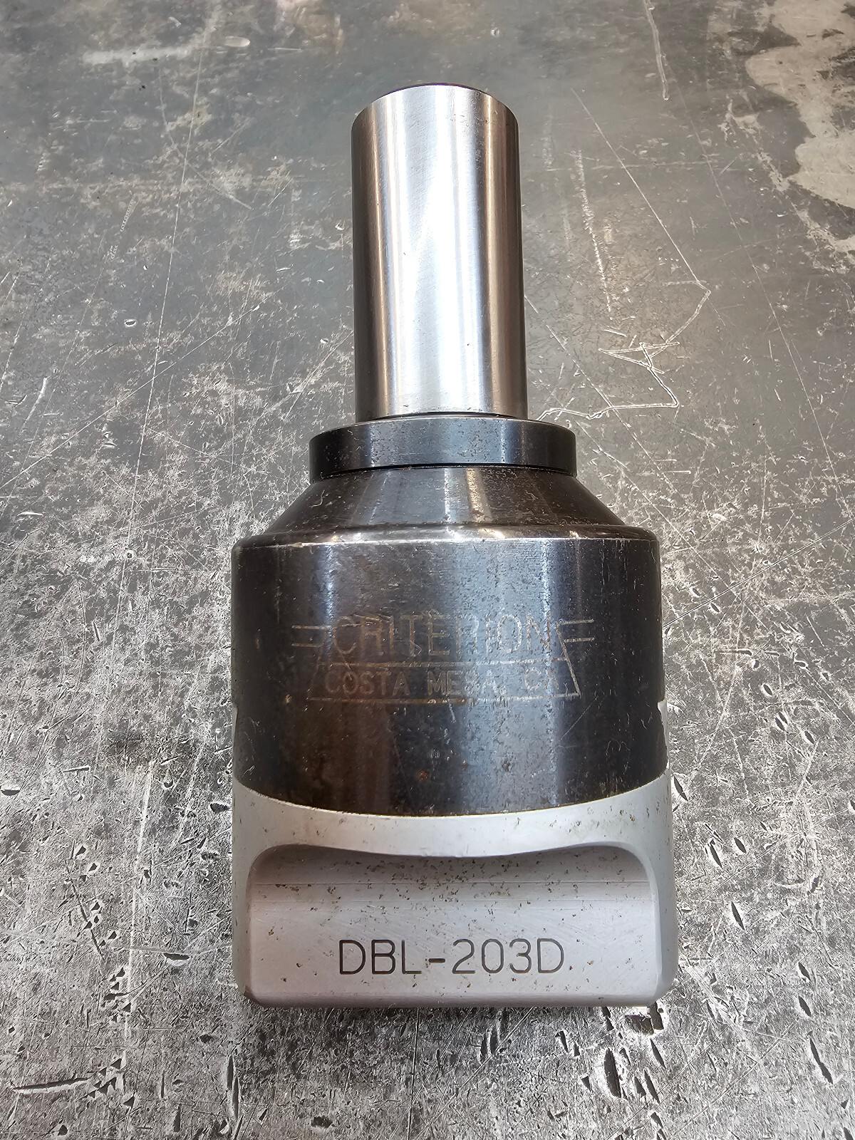 Criterion DBL-203D 3/4" Cap. Precision Fine Boring Head 1-1/4" Straight Shank #4