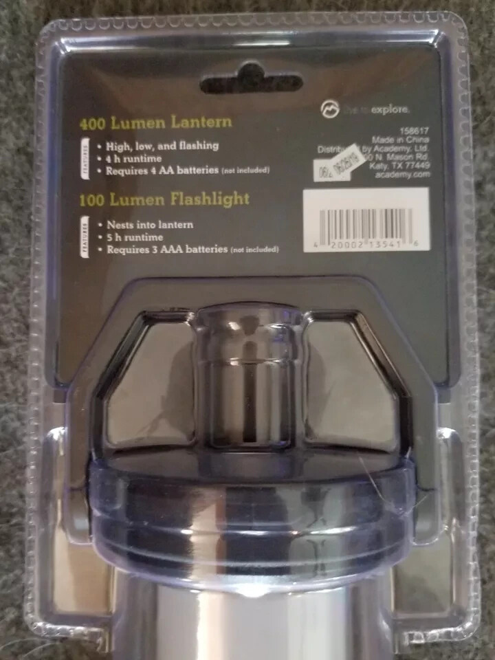 Magellan Outdoors Multi-Use Lantern/Flashlight Combo 400 lumens Lantern