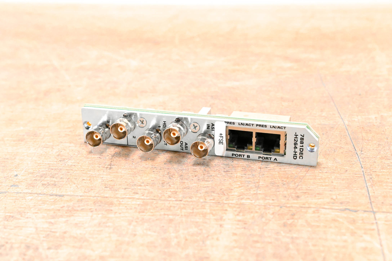 Evertz 7881DEC-H264HD H.264/AVC Decoder CG01LEC