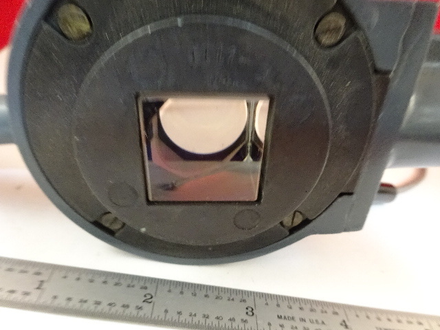 MICROSCOPE PART AO VERTICAL ILLUMINATOR + SPLITTER AMERICAN OPTICS B#AG-23