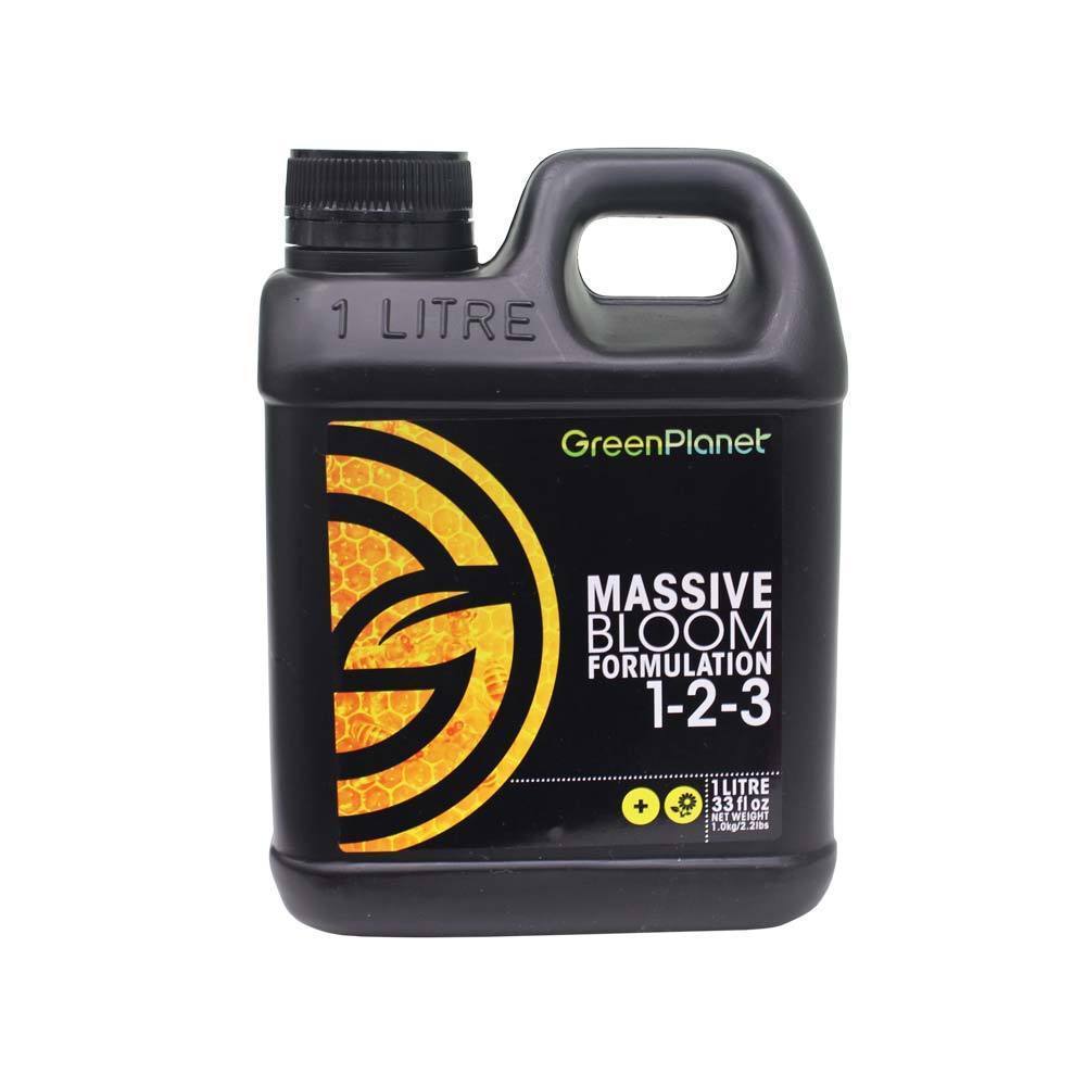 Green Planet Nutrients Massive Bloom Stimulator 1L Liters Bulk Bigger Buds