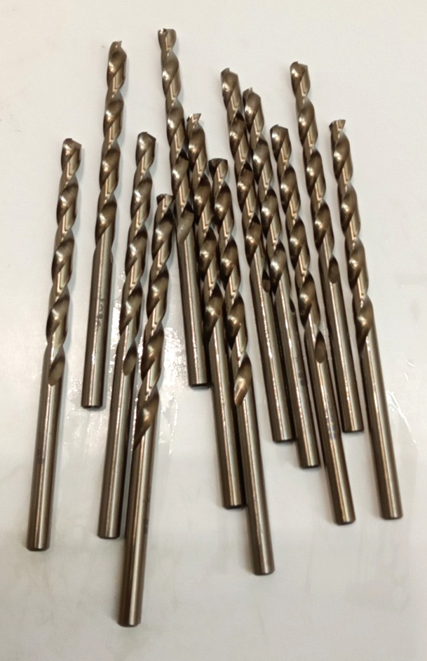 CleLine C23353 1802 HeavyDuty 3/16" Cobalt Jobber Drill Bit 135° SplitPoint 12pk