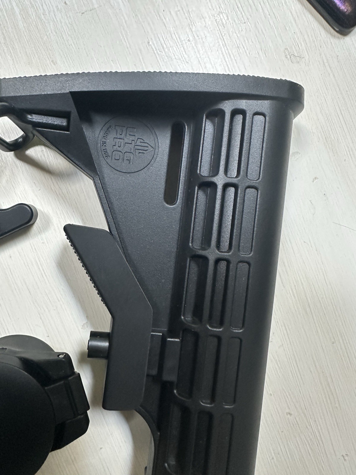 AR Stock, Magpul Grips, Vortex Defender E-10