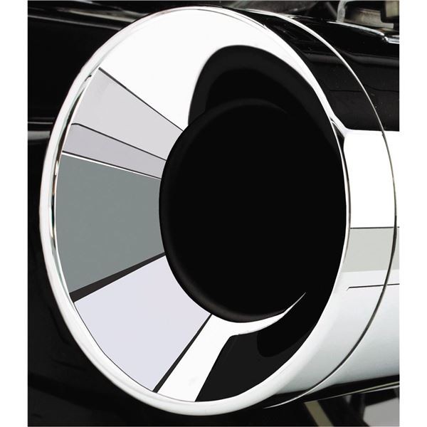 Cobra Touring Exhaust Billet Tips - Billet - PT-1004P