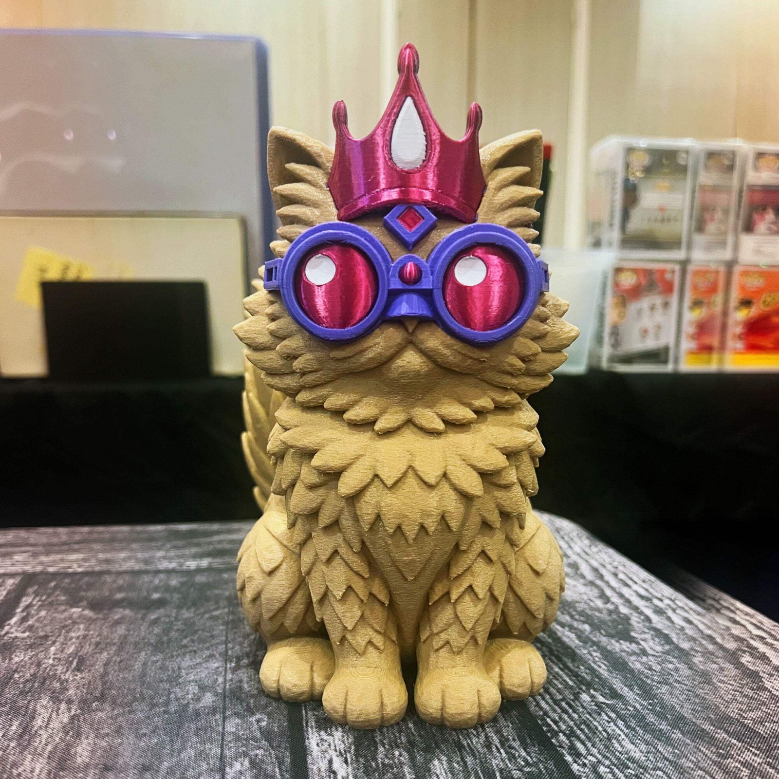 Princess Donut Statue – Dungeon Crawler Carl Fan Art, LitRPG Collectible, Fantas
