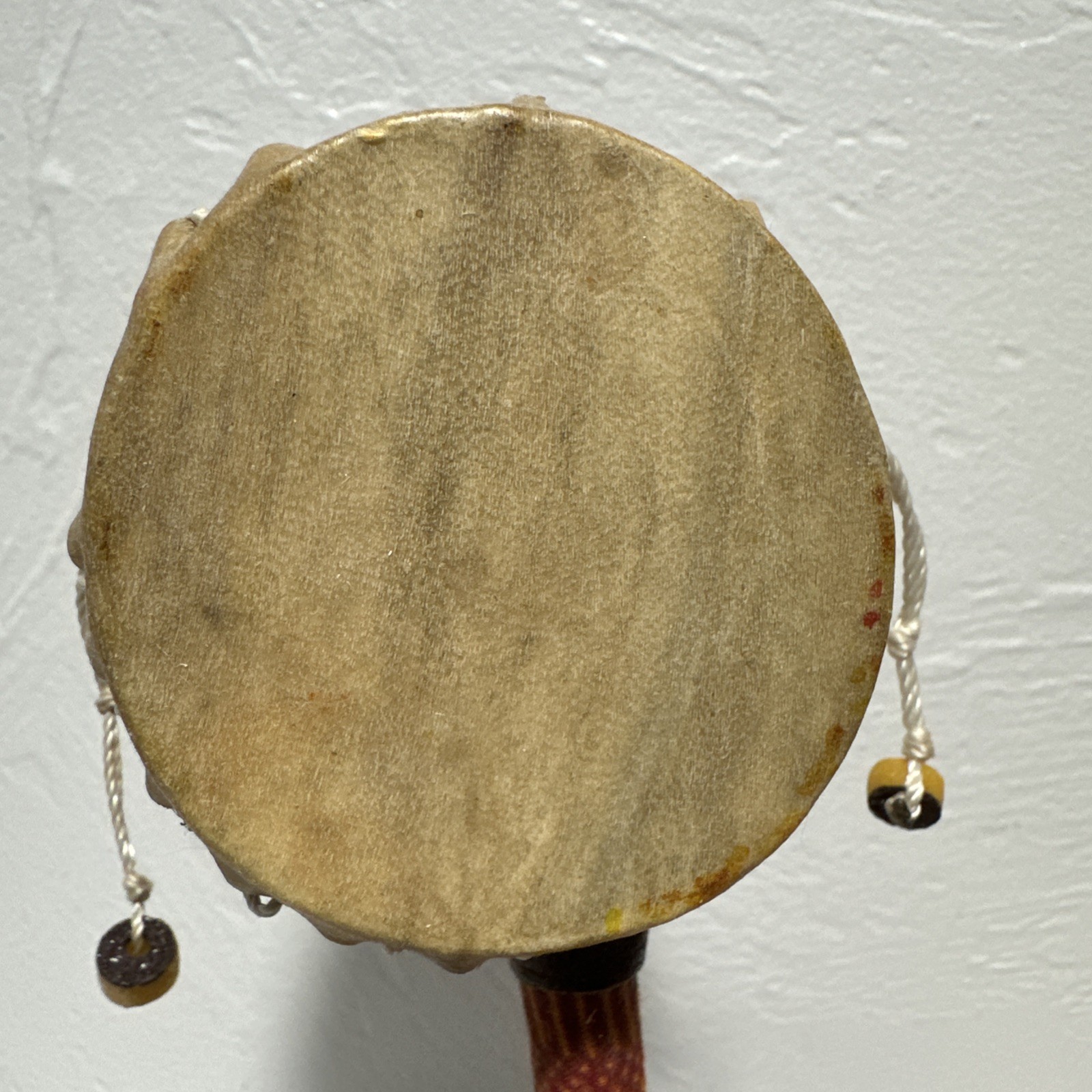 Rattle Drum / Monkey Drum Handmade 8.5"