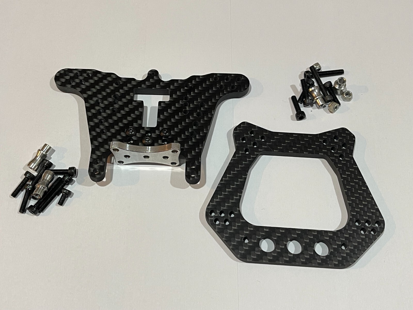 5mm F&R Carbon Fiber Shock Tower For Traxxas Slash 2WD VXL / XL5 CF