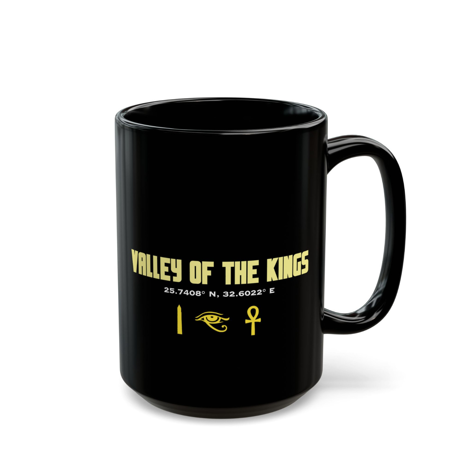 Valley of the Kings Mug | 15 oz | Black