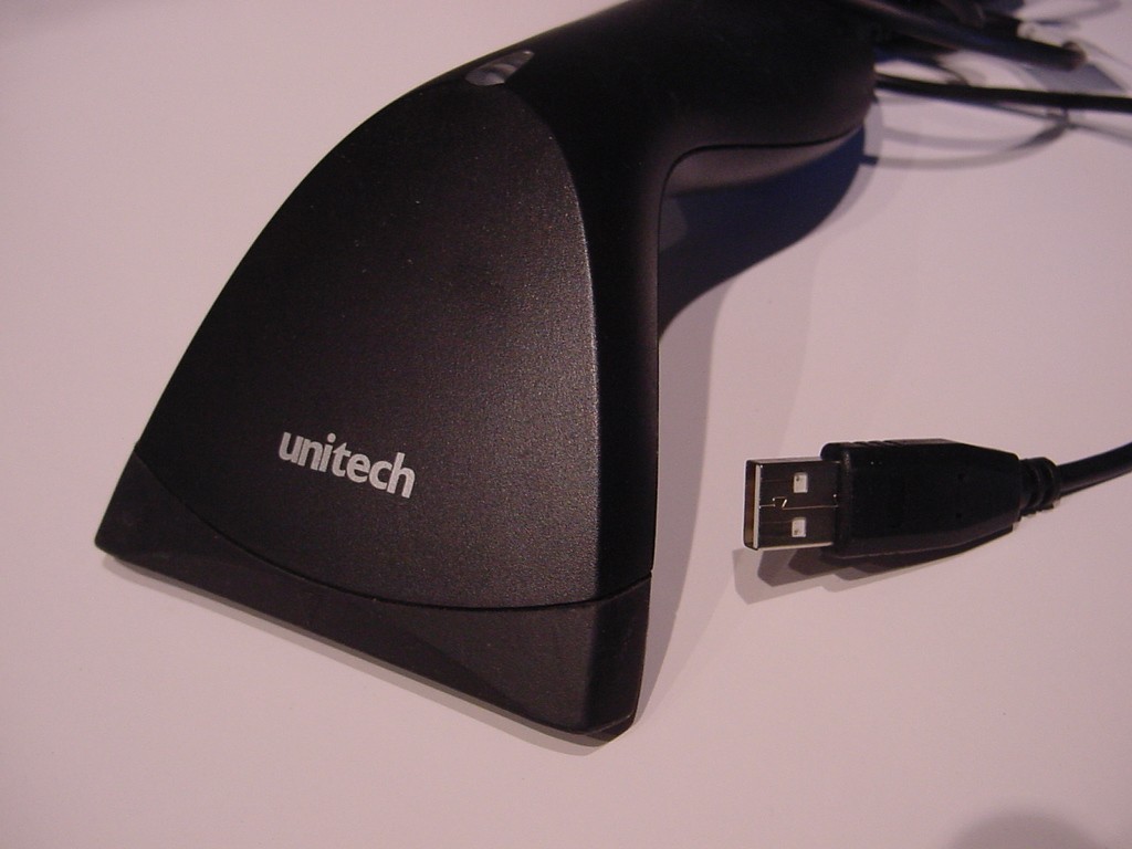 UNITECH USB BARCODE SCANNER MS210-1BG