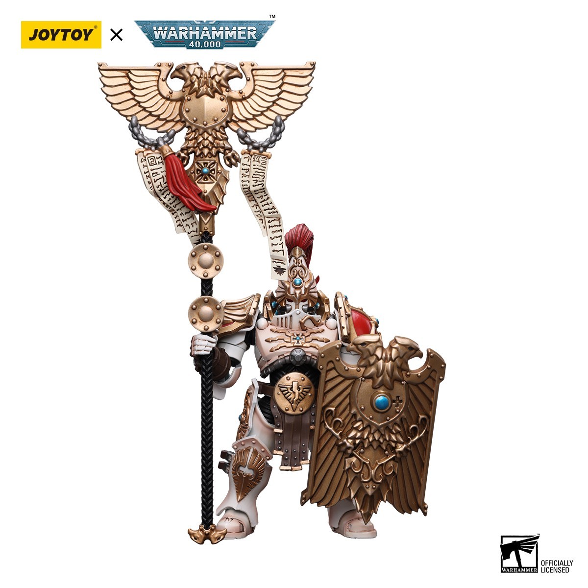 JOYTOY Warhammer 40K 1/18 Action Figure Solar Watch Vexilus Praetor Model